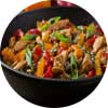 Chicken with pepper Onions