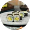 Tuna avocado maki